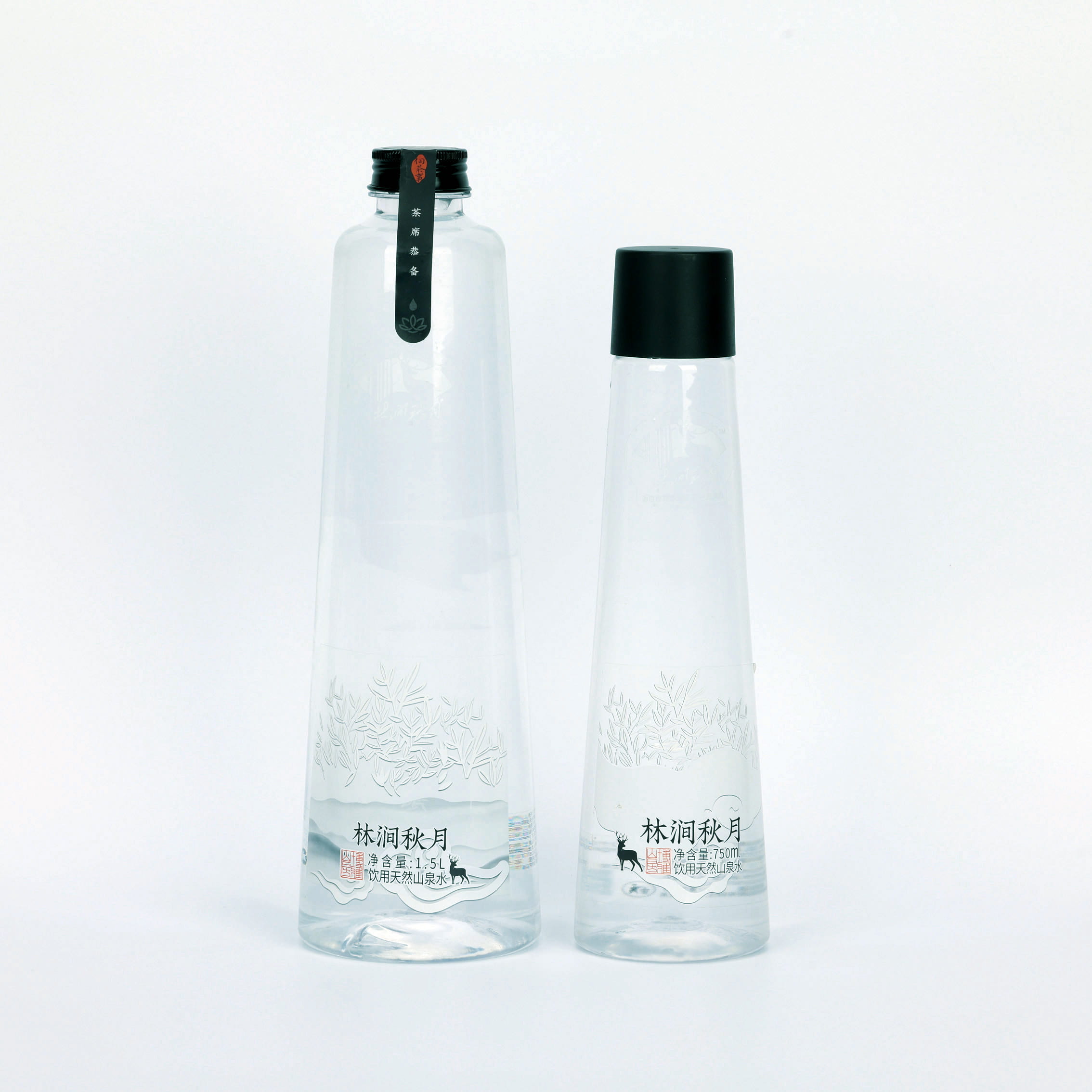 Transparent Mineral Water Label
